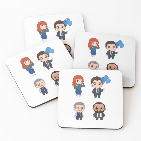 Item preview, MDR Team Severance Fan Art Dark Office Mystery Style designed and sold by What you are is Beautiful.