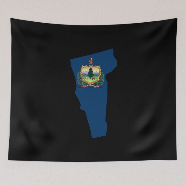 Item preview, Vermont State Shape Flag VT designed and sold by shitpostee.