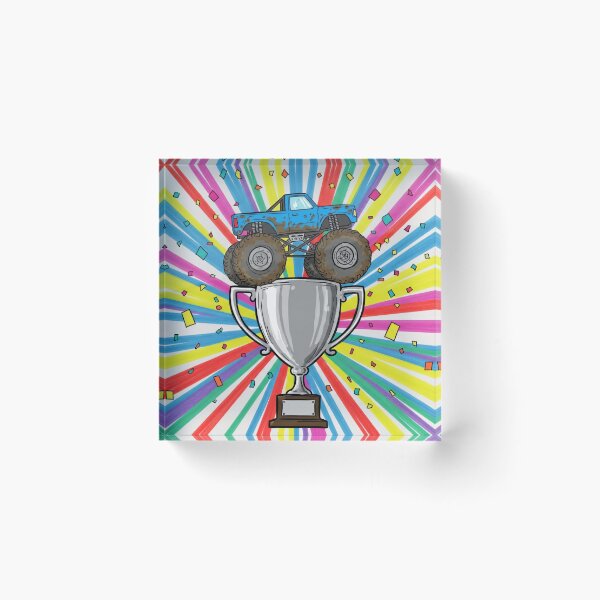 Item preview, Monster Truck Victory Trophy designed and sold by PixorStudio.