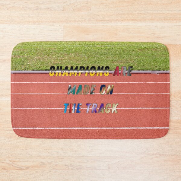 Item preview, Champions are Made on the Track #1 designed and sold by Holy JM Designs.