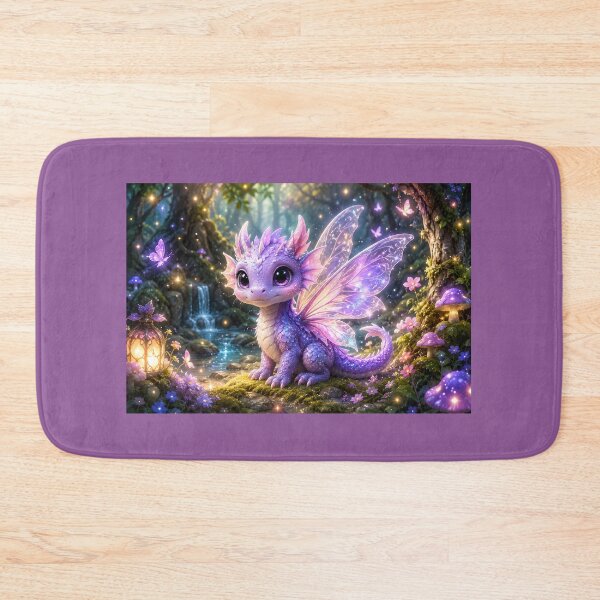 Item preview, Starlight Fairy Dragon | Enchanted Forest Fantasy Art designed and sold by Stubblejumper Artworks.