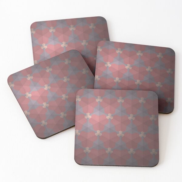 Item preview, Red Blue Geometric Seamless Pattern designed and sold by IntelliMindDesigns.