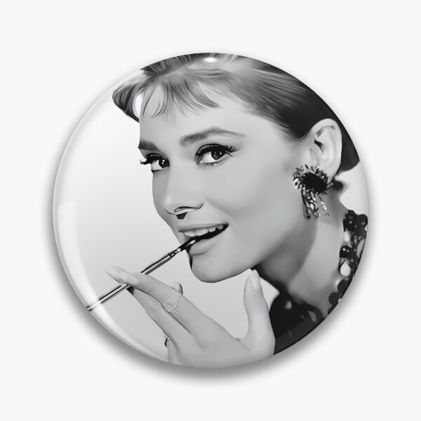 Item preview, Audrey Hepburn Portrait – Breakfast at Tiffany's Inspired Vintage Glamour designed and sold by DigiArt8Design.