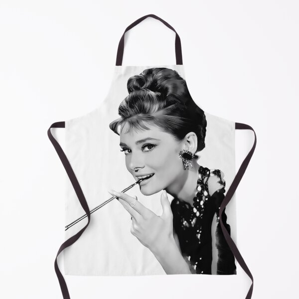 Item preview, Audrey Hepburn Portrait – Breakfast at Tiffany's Inspired Vintage Glamour designed and sold by DigiArt8Design.