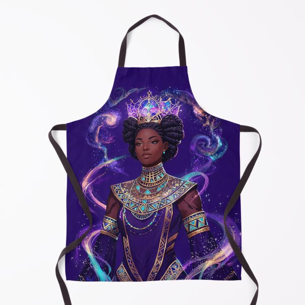 Item preview, Cosmic Queen | Afrofuturist Royalty Illustration designed and sold by Collision19.