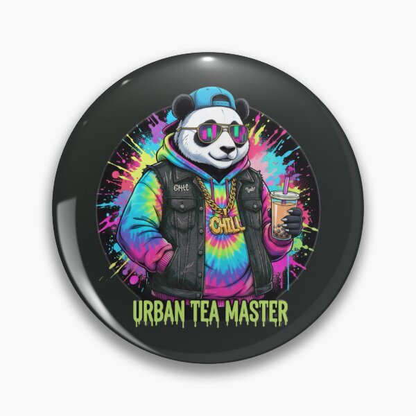 Item preview, Urban Tea Master – Panda Streetwear Illustration designed and sold by Whisky1111.