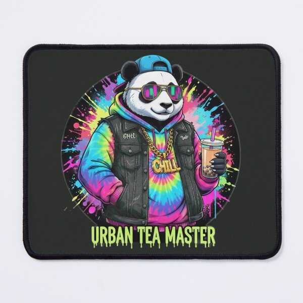 Item preview, Urban Tea Master – Panda Streetwear Illustration designed and sold by Whisky1111.