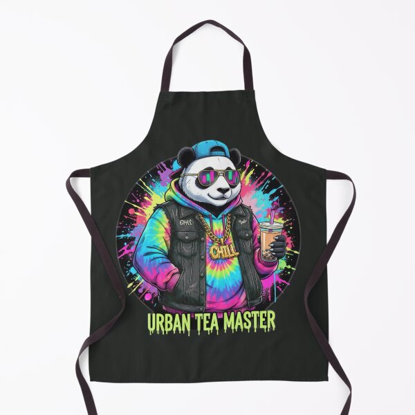 Item preview, Urban Tea Master – Panda Streetwear Illustration designed and sold by Whisky1111.