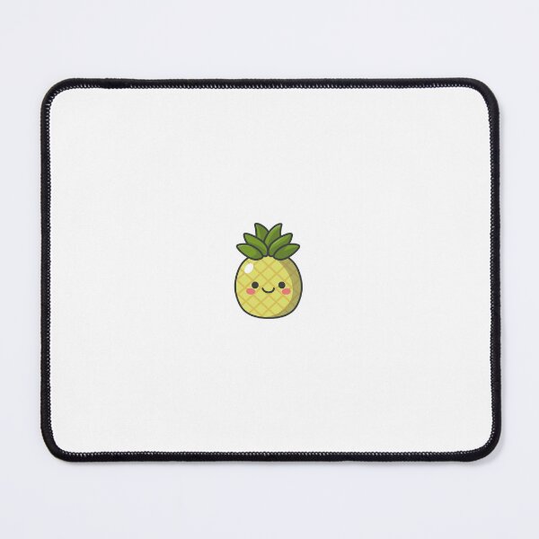 Item preview, Cute Kawaii Pineapple Fruit Illustration designed and sold by DailyDoodlesBySumbul.
