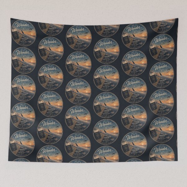 Item preview, Travel More - Worry Less designed and sold by The Flightline Collection .