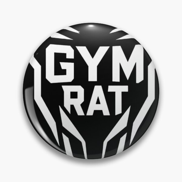 Item preview, Gym Rat Geometric Wolf Fitness Motivation designed and sold by Digistore1221.