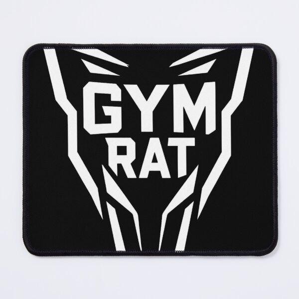 Item preview, Gym Rat Geometric Wolf Fitness Motivation designed and sold by Digistore1221.