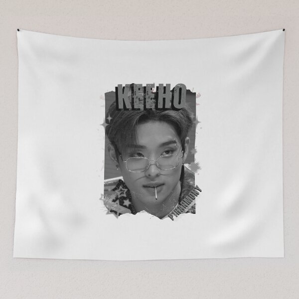 Item preview, P1Harmonyy Keeho K-pop Collage Design Kpop Boy Group designed and sold by AJUNICE STUDIO.