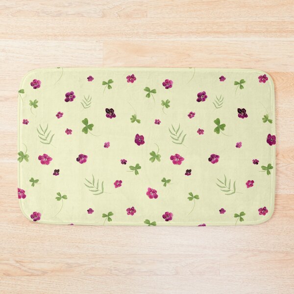 Item preview, Blossom & Clover Drift - Soft Vintage Yellow designed and sold by Piret Victoria Ribas.