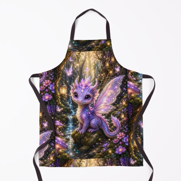 Item preview, Moonblossom the Fairy Dragon | Enchanted Forest Fantasy Art designed and sold by Stubblejumper Artworks.
