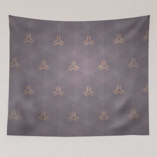 Item preview, Lavender Purple Geometric Seamless Pattern designed and sold by IntelliMindDesigns.