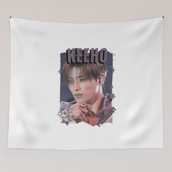 Item preview, P1Harmonyy Keeho K-pop Collage Design Kpop Boy Group designed and sold by AJUNICE STUDIO.