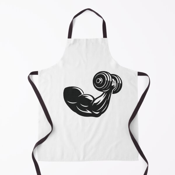 Item preview, Biceps Muscle Flexing with Dumbbell Gym Graphic designed and sold by Digistore1221.