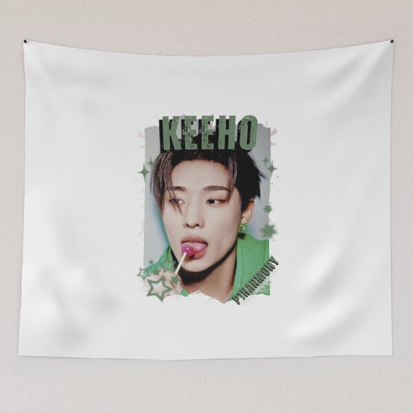 Item preview, P1Harmonyy Keeho K-pop Collage Design Kpop Boy Group designed and sold by AJUNICE STUDIO.