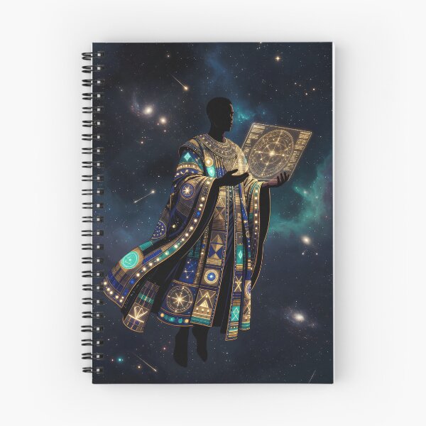 Item preview, The Last Star Navigator | Afrofuturist Digital Illustration designed and sold by Collision19.