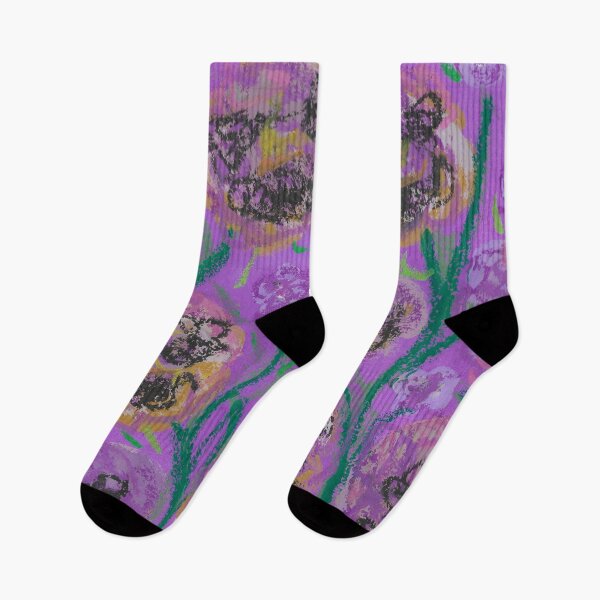 Item preview, Stylized Pansies designed and sold by jazzyjinks.