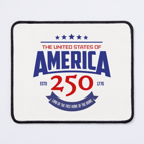 Item preview, America - Land of The Free Home of The Brave - 250th Anniversary designed and sold by Vector-Artist.
