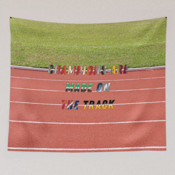 Item preview, Champions are Made on the Track #2 designed and sold by Holy JM Designs.