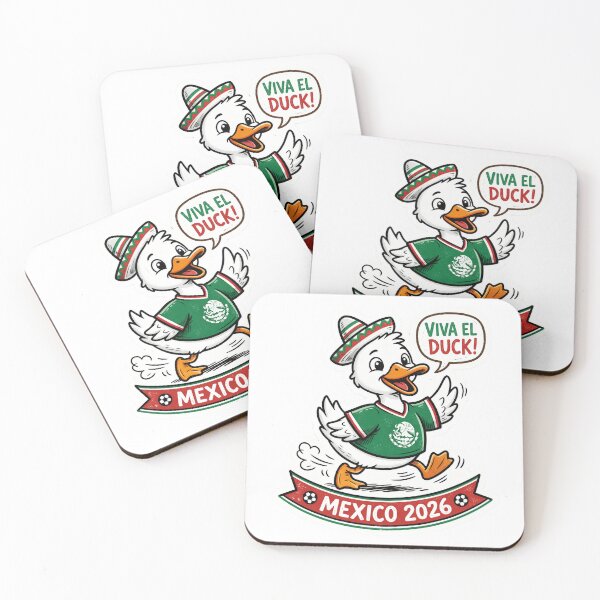 Item preview, Mexico 2026 World Cup Football Duck - Viva El Duck designed and sold by Cary-s.