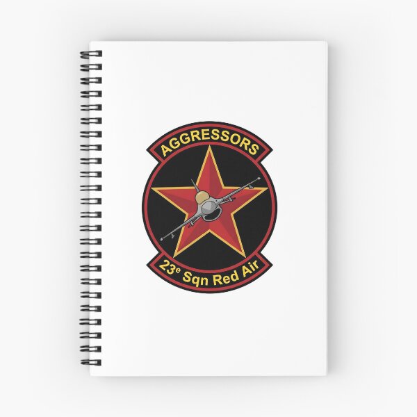 Item preview, 23e Sqn Red Air Aggressors Military Patch Design designed and sold by CharlieDesings.