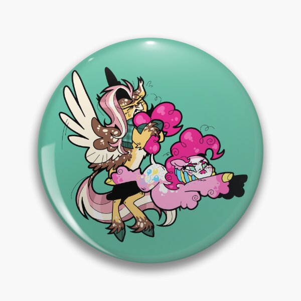 Item preview, Pinkie and Fluttershy designed and sold by AriaGreenHoodie.