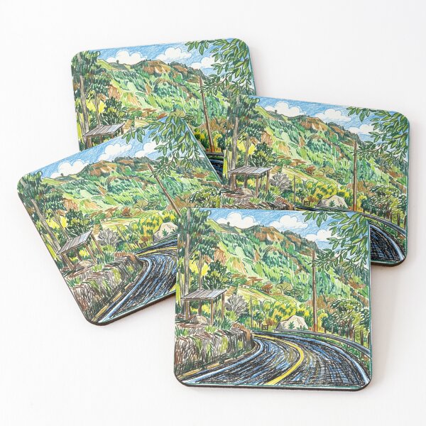 Item preview, Rural landscape with road designed and sold by CristianCEB.