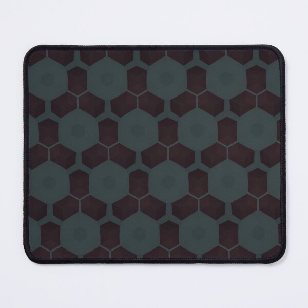 Item preview, Dark Moody Hexagonal Seamless Pattern designed and sold by IntelliMindDesigns.