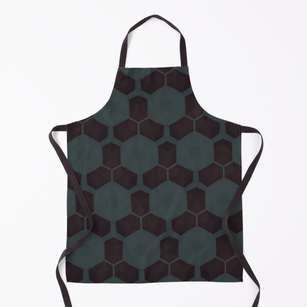Item preview, Dark Moody Hexagonal Seamless Pattern designed and sold by IntelliMindDesigns.