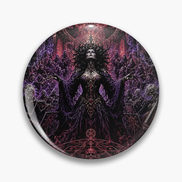 Item preview, Crimson Purple Gothic Witch Sorceress designed and sold by Sennie.