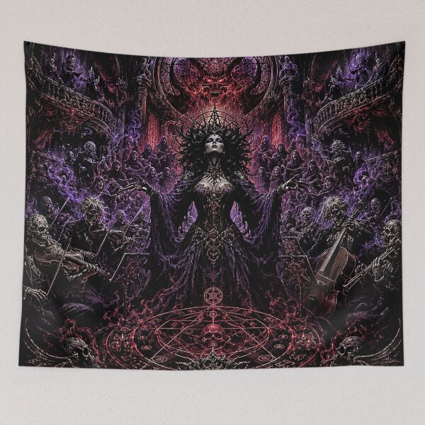Item preview, Crimson Purple Gothic Witch Sorceress designed and sold by Sennie.
