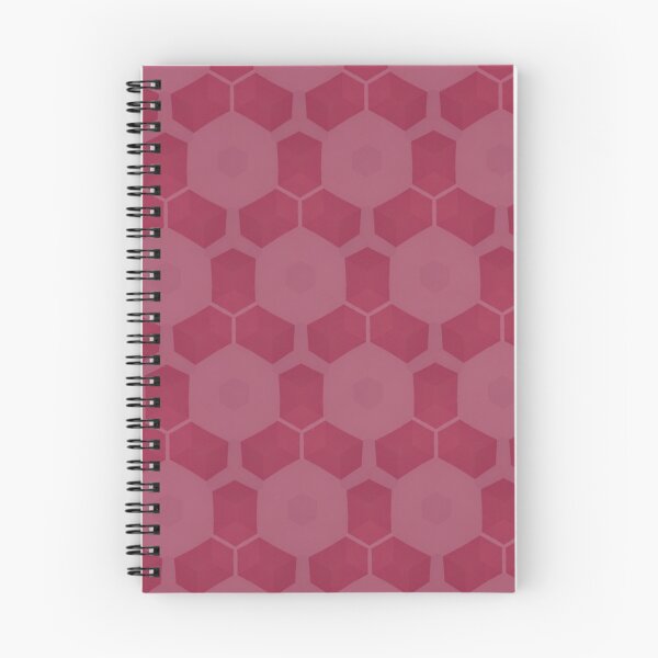 Aperçu de l'œuvre Motif hexagonal sans couture rose magenta créée et vendue par IntelliMindDesigns.