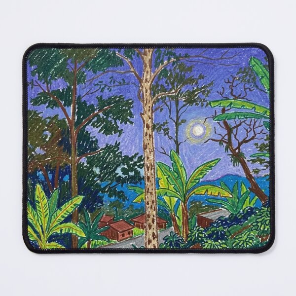 Item preview, Rural landscape at night designed and sold by CristianCEB.