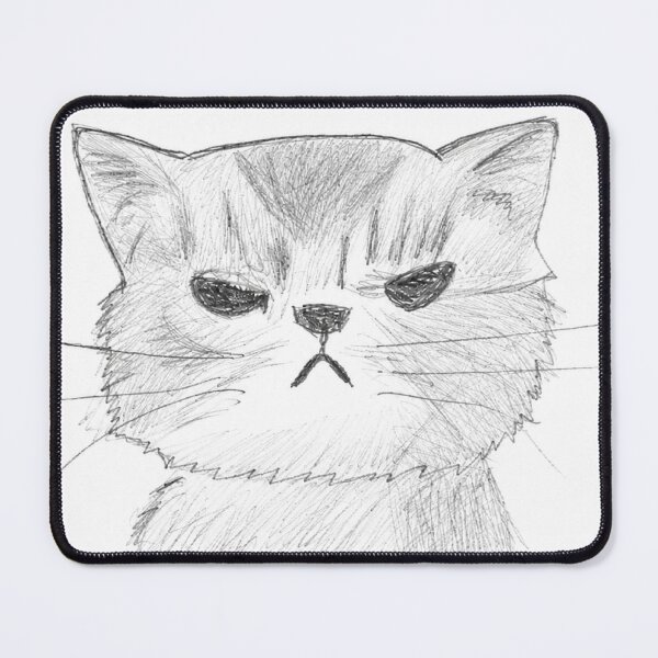 Item preview, Cute Angy Cat designed and sold by Craavva.