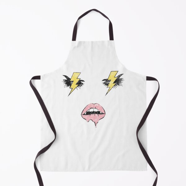 Item preview, Retro Lightning Bolt Eyes Dripping Lips Pop Art designed and sold by The secret storage room.