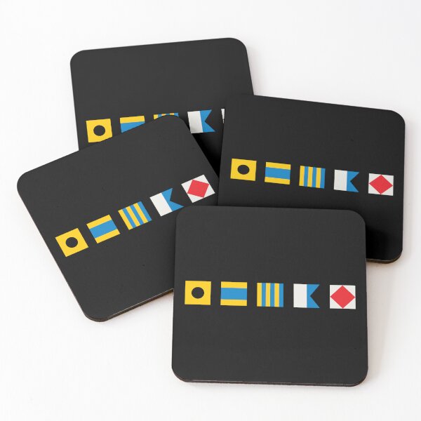 Item preview, IDGAF in Nautical Flags designed and sold by The Common Tee.