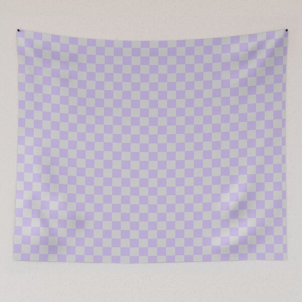 Item preview, Lavender Mist and Soft Gray Checkered Phone Case | Gift for Bridesmaid | Minimalist Lavender Checkerboard Journal | Gift for Students | Cute Soft Gray Checkers Tote Bag | Gift for Teacher designed and sold by VivaFy.