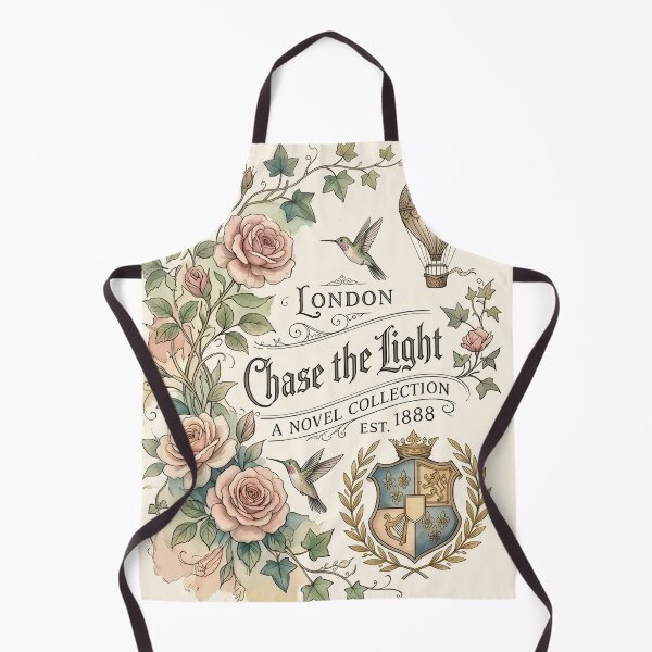 Item preview, Chase The Light Vintage Botanical London Crest Floral Art designed and sold by MAGICKEY2024.