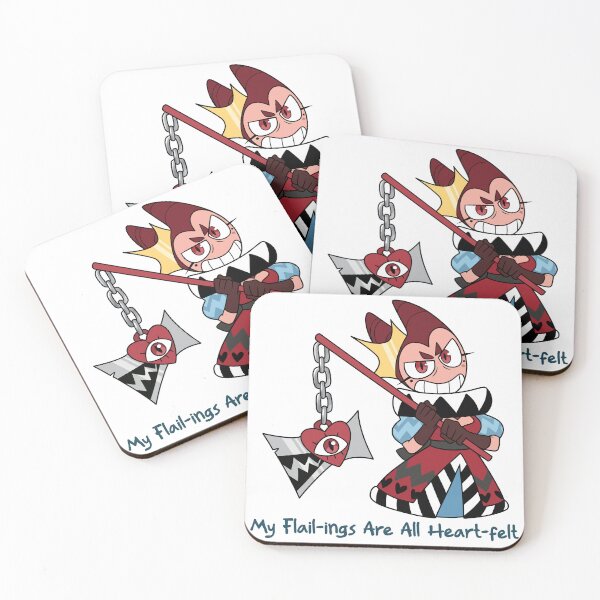 Item preview, My Flail-ings Are All Heart-felt – Queen of Hearts Warrior designed and sold by EmberToonArts.