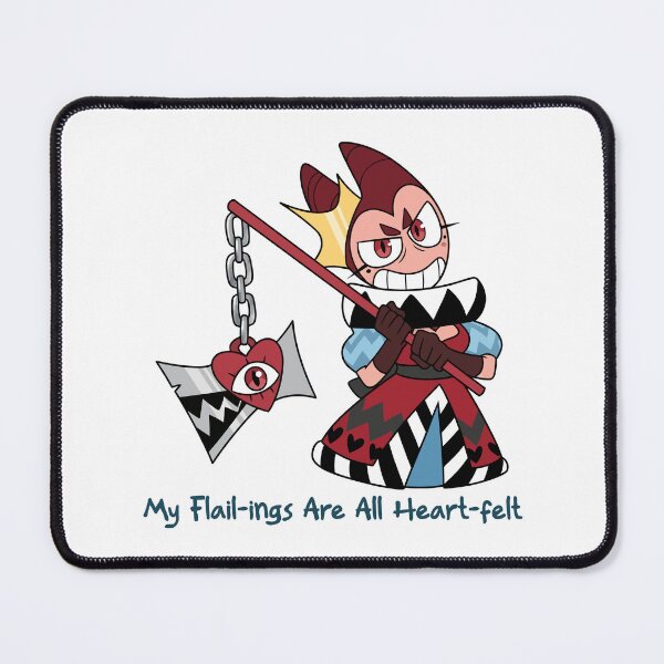 Item preview, My Flail-ings Are All Heart-felt – Queen of Hearts Warrior designed and sold by EmberToonArts.