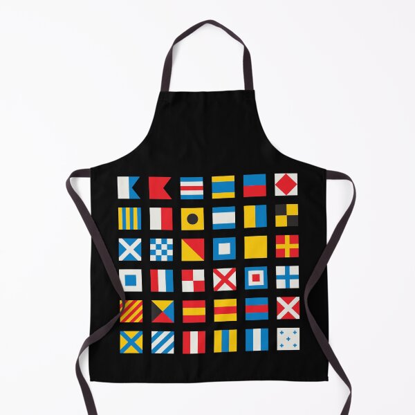 Item preview, Nautical Flags with US Numbers designed and sold by The Common Tee.