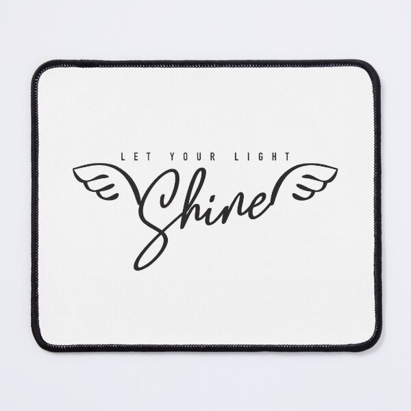 Item preview, Let Your Light Shine Angel Wings Christian designed and sold by The secret storage room.