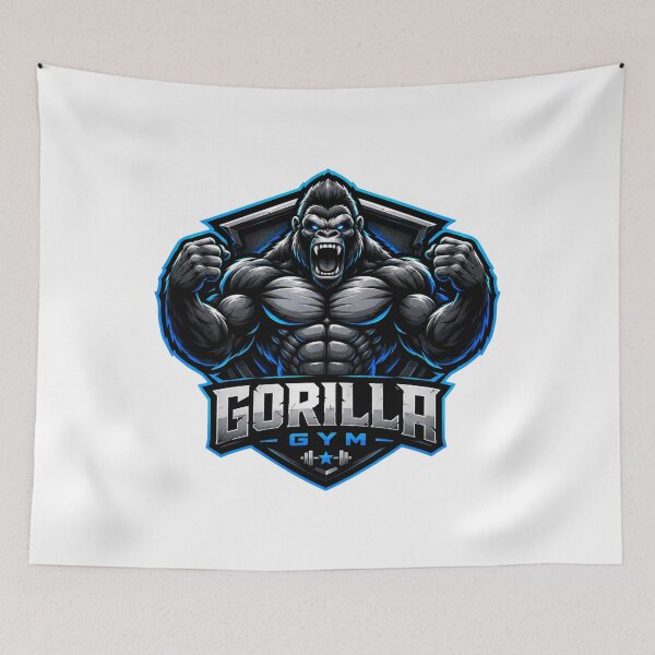 Item preview, Gorilla Gym Esports Fitness Beast Logo designed and sold by Digistore1221.