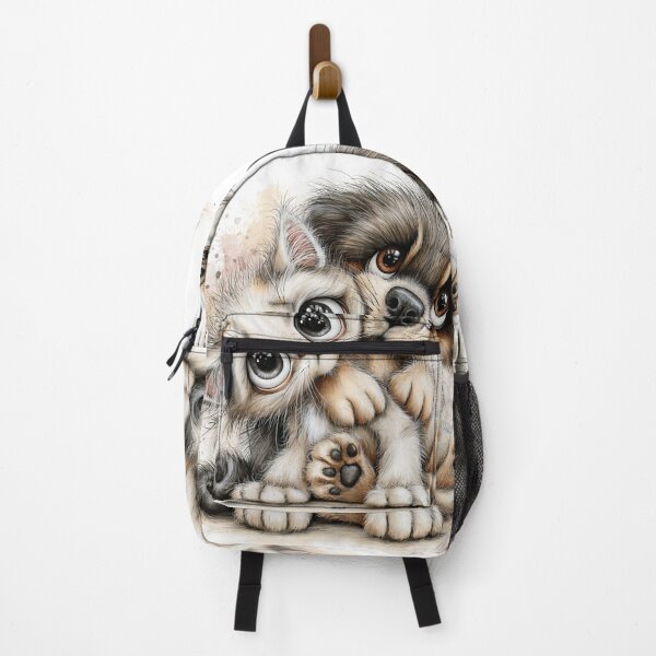 Item preview, Cute dog and cat caricature cartoon designed and sold by dcrc.