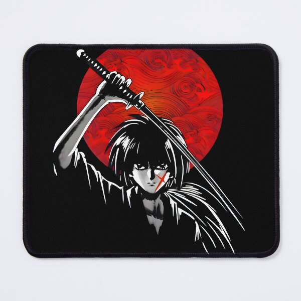 Item preview, The Waves of Battosai - Himura Kenshin Japanese Ukiyo-e Samurai Art designed and sold by Teenkai.