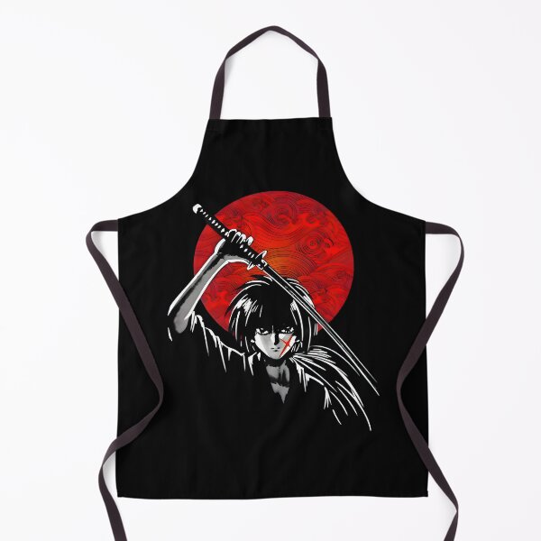 Item preview, The Waves of Battosai - Himura Kenshin Japanese Ukiyo-e Samurai Art designed and sold by Teenkai.